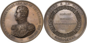 Belgien
Leopold I. 1830-1865 Bronzemedaille 1831 (Hart) Auf Emmanuel van der Linden d'Hooghvorst, Kommandant der Nationalgarde. Brustbild nach links ...