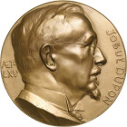 Belgien-Medaillen
 Einseitige Bronzemedaille o.J. (1929) (Josuë Dupon) Selbstporträt. Brustbild nach rechts. Randpunze: J. FONSON. 50 mm, 59,70 g Rv....