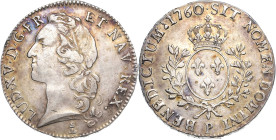 Frankreich
Ludwig XV. 1715-1774 Écu au bandeau 1760, P-Dijon Gadoury 322 Duplessy 1680 Droulers 747 Davenport 1331 Fast vorzüglich