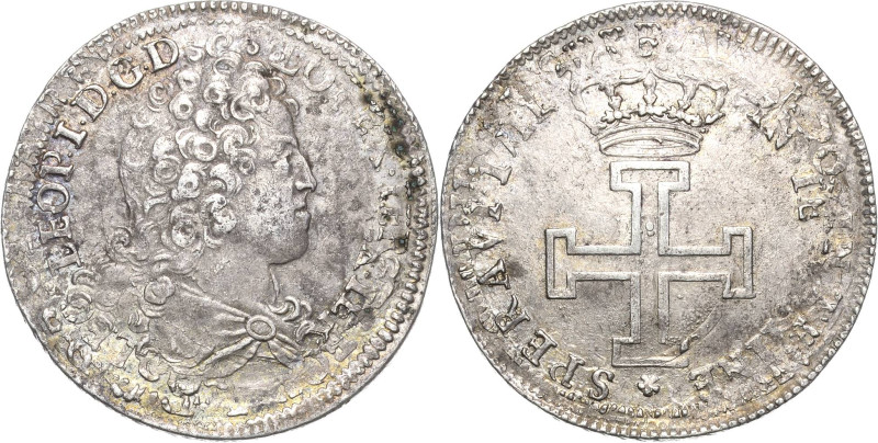 Frankreich-Lothringen
Leopold I. 1690-1729 Teston 1711, Nancy Überprägung auf b...