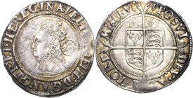 Großbritannien
Elisabeth I. 1558-1603 6 Pence 1561. Third Issue Spink 2561 3.55 g. Kl. Prägeschwäche, sehr schön-vorzüglich