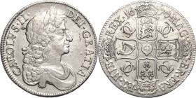 Großbritannien
Charles II. 1660-1685 Crown 1676, London Spink 3358 Davenport 3776 Attraktives Exemplar. Vorzüglich