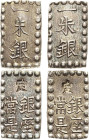 Japan
Shogun Iyemoshi 1858-1866 Bu-Barren o.J. JNDA 9-53 Vorzüglich-Prägefrisch