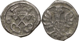 Polen
Sigismund III. Wasa 1587-1632 Denar 1609, Posen Kopicki 7960 (R4) Gumowski 1466 (RR) Sehr selten. Sehr schön