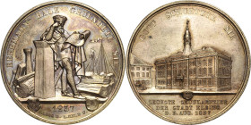 Polen-Elbing
 Bronzemedaille 1837 (G. Loos/L. Held) 600 Jahre Stadtgründung. Der Gründer Hermann von Balk, halbrechts stehend, stützt sich auf ein Sä...