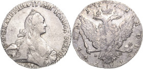 Russland
Katharina II. 1762-1796 Rubel 1771, SPB/ASch-St. Petersburg Bitkin 211 Davenport 1684 Sehr schön