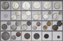 Allgemeine Lots
Lot-36 Stück Buntes Konvolut von ausländischen Münzen der Neuzeit in zum Teil sehr guten Erhaltungen. Dabei u.a.: Habsburg, Bulgarien...