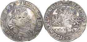 Böhmen
Friedrich, Pfalzgraf bei Rhein, König von Böhmen 1619-1621 Kipper-48 Kreuzer 1620, Kuttenberg Dietiker 593 Herinek 19 14.09 g. Übliche Prägesc...
