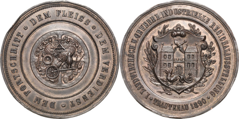 Medaillen
 Bronzemedaille 1890 (Alex Quintus) Prämie der I. Landwirtschaftliche...