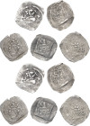 Lots
Lot-5 Stück Pfennige auf Regensburger Schlag Aus der Zeit Wenzels IV Meist Prägeschwäche, Schön-sehr schön
