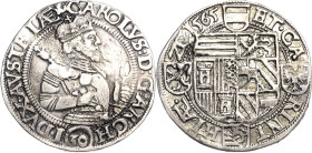 Habsburg
Erzherzog Karl 1564-1590 1/2 Guldentaler (30 Kreuzer) 1565, Klagenfurt MzA S. 50 Äußerst selten. Avers bearbeitet, sehr schön/sehr schön-vor...