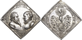 Habsburg
Rudolf II. 1576-1612 Dicke Silberklippe 1582 (A. Eisker) Auf den kaiserlichen Rat, Hofsekretär und Kammerbuchhalter Georg Schrötl von Schrot...