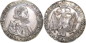 Habsburg
Rudolf II. 1576-1612 Taler 1602, KB-Kremnitz Voglhuber 100/IV Davenport 3013 Huszar 1030 Prachtvolles Exemplar. Vorzüglich/vorzüglich-Prägef...