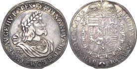 Habsburg
Ferdinand III. (1625) 1637-1657 Taler 1651, Wien Voglhuber 206/V Davenport 3181 Herinek 387 Sehr schön+/sehr schön