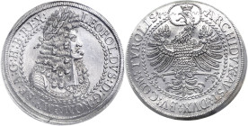Habsburg
Leopold I. 1657-1705 Dicker Doppeltaler o.J. Hall Im NGC-Slab mit der Bewertung MS61 Voglhuber 226/I var. Davenport 3252 M./T. 762 56.07 g. ...
