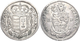 Habsburg
Ungarische Malkontenten 1703-1711 1/2 Taler 1705, KB-Kremnitz Huszar 1524 Herinek 12 Sehr schön-vorzüglich