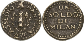 Habsburg
Franz II.(I.) 1792-1806 Soldo o.J. Mailand Geprägt während der russisch-österreichischen Belagerung von Mantua Herinek 1212 Sehr schön