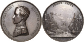 Kaiserreich Österreich
Ferdinand I. 1835-1848 Bronzemedaille 1841 (Stiore) Auf die Eroberung von Sidon in Syrien durch Erzherzog Friedrich Ferdinand....