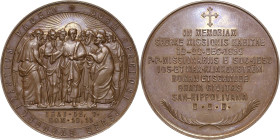 Medaillen
 Bronzemedaille 1852. Auf die Missionspredigten der Jesuiten Josef und Max Klinkowström, Roman und Schmude in St. Pölten. Christus mit Apos...