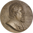 Medaillen
 Einseitige Bronzegussplakette 1890 (A. Scharff) zum 10 jährigen Jubiläum Wilhelm Jahn. Sein Brustbild nachrechts, links Opernhaus von Wien...