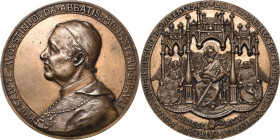 Medaillen
 Bronzemedaille 1897 (K. Widtker) 70. Geburtstag und das 35-jährige Jubiläum des Abtes Augustin Duda in St. Paul. Brustbild nach links / Hl...