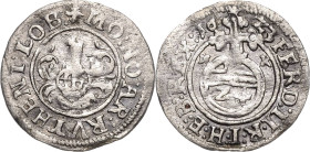 Reuss-Jüngere Linie - Gera
Heinrich der Jüngere (Posthumus) 1572-1635 1/24 Taler 1623, MR-Lobenstein Av-Umschriftenvariante mit RVTHENI statt RVHENI....