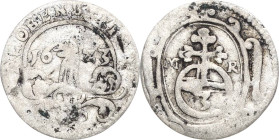 Reuss-Jüngere Linie - Gera
Heinrich der Jüngere (Posthumus) 1572-1635 Silberdreier 1623, MR-Lobenstein Schmidt und Knab 465 Min. Belagreste, fast seh...