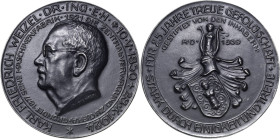 Reuss-Städte und Gemeinden
Gera Eisengußmedaille 1939 (M. Pfeiffer) Für 25-jährige Zugehörigkeit zur Maschinenfabrik Karl Friedrich Wetzel in Gera. K...
