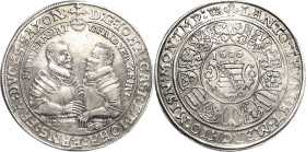 Sachsen-Coburg und Eisenach 1573-1638
Johann Casimir und Johann Ernst 1572-1633 Taler 1606, WA-Coburg KOR 111.1 Schnee 185 Grasser 107 Davenport 7426...
