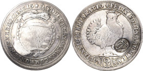 Sachsen-Henneberg
Gemeinschaftsprägung 1692-1702 2/3 Taler 1692, BA-Ilmenau Ausbeute der Grube in Ilmenau. Mit Rv-Gegenstempel des Fränkischen Kreise...