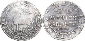 Sayn-Wittgenstein-Hohenstein
Gustav 1657-1701 12 Mariengroschen 1673, IZW-Ellrich PIE ET CAUTE (= Fromm und vorsichtig) M.J.-V. 185 Selten. Fast sehr...
