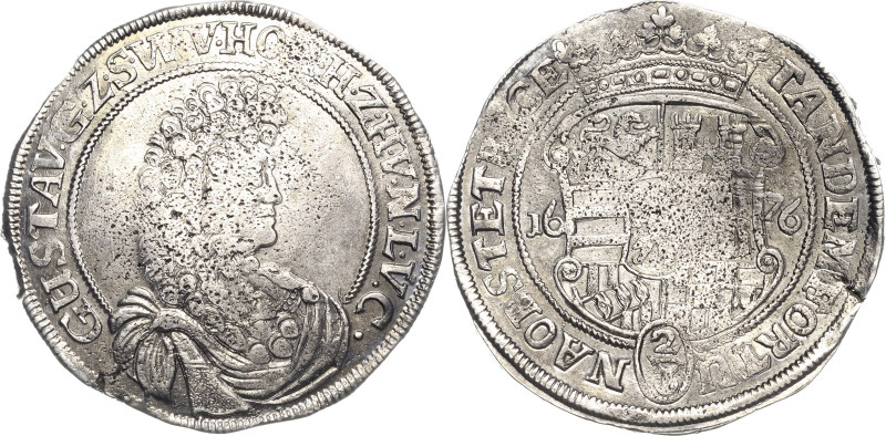 Sayn-Wittgenstein-Hohenstein
Gustav 1657-1701 2/3 Taler 1676, unbestimmte Münzs...