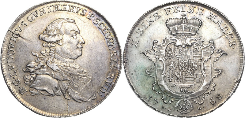 Schwarzburg-Rudolstadt
Ludwig Günther II. 1767-1790 Taler 1768, ICK-Saalfeld Ja...