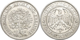 5 Reichsmark 1928 J Eichbaum Jaeger 331 Vorzüglich