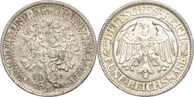 5 Reichsmark 1931 A Eichbaum Jaeger 331 Vorzüglich-Prägefrisch