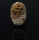 Egyptian scarab with prenomen for Amenhotep II