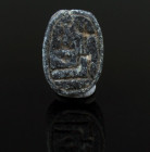 Egyptian scarab as a commemorative of Ramesses II