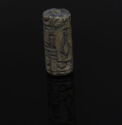 Egyptian cylinder seal fragment from Senwosret III