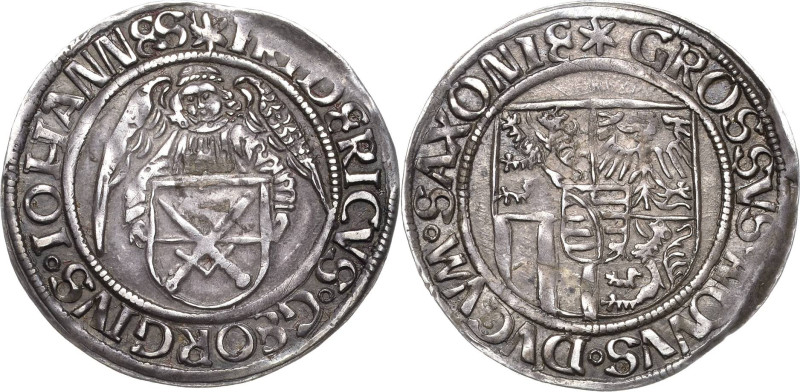 Sachsen-Kurlinie ab 1486 bis 1547 (Ernestiner)
Friedrich III., Georg und Johann...