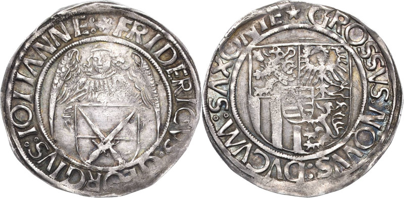 Sachsen-Kurlinie ab 1486 bis 1547 (Ernestiner)
Friedrich III., Johann und Georg...