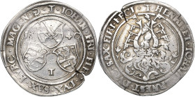 Sachsen-Kurlinie ab 1486 bis 1547 (Ernestiner)
Johann Friedrich, Heinrich und Johann Ernst 1539-1540 1/2 Guldengroschen 1540, T-Buchholz Das Münzzeic...