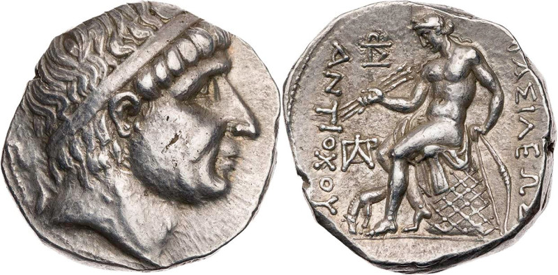 SYRIEN KÖNIGREICH DER SELEUKIDEN
Antiochos I. Soter, 281-261 v. Chr. AR-Tetradr...
