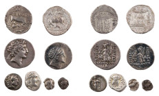 LOTS
 Verschiedene AR-Prägungen vom Hemiobol bis zur Drachme, darunter ILLYRIEN, Apollonia: Drachme; Dyrrhachion: Drachme; ATTIKA, Athen: Hemiobol (2...
