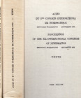 AA.VV. - Actes du 8 Congres international de Numismaitque. New York - Washington, Septembre, 1973. 2 volumi completo. Paris-Bale, 1976. pp xiv - 683, ...