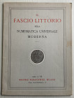 Baranowski M. Il Fascio Littorio nella Numismatica universale moderna. Collezione Specializzata di Monete e Medaglie raffiguranti il Fascio Littorio. ...