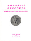 BOURGEY E. – Paris, 17\19 – Juin, 1959. Monnaies grecques, romaines, francaise, entrangeres. Collection Comte CHANDON DE BRIALLES , Part, I. nn. 879, ...