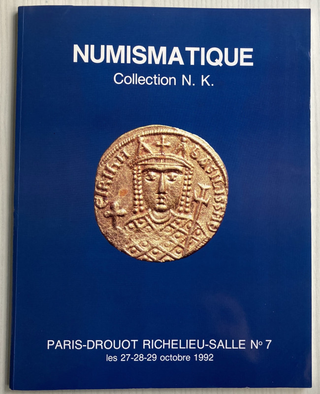 Bourgey M.E. Collection N.K. Monnaies Byzantines, Barbares, Orient Latin, Armèni...