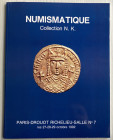 Bourgey M.E. Collection N.K. Monnaies Byzantines, Barbares, Orient Latin, Armèniennes. Paris 27-28-29 October 1992. Brossura ed. pp. 96, lotti 949, il...