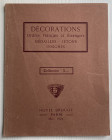 Florange M. J. Ciani M. L. Collection de Mr. X... Decorations Ordres Francais et Etrangers Medailles, Jetons, Insignes. 05-06 Mars 1924. Brossura ed. ...