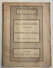 Sotheby, Wilkinson & Hodge The J.E. Hodgkin Collections Catalogue of the Commemorative Medals and Seventeenth Century Tokens. 22-23 April 1914. Brossu...